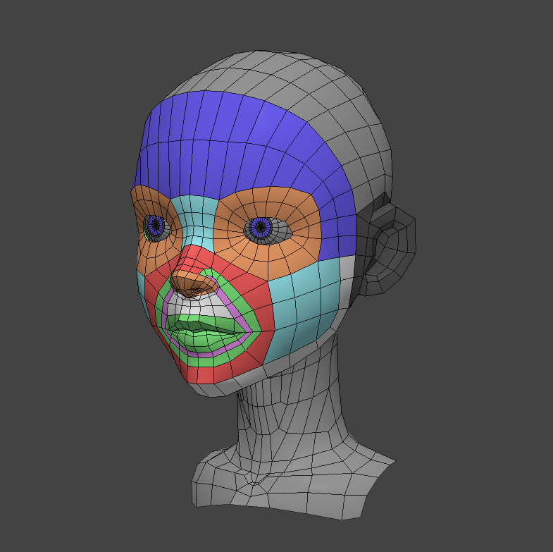 Possible Anime Face Topology Reference - Works in Progress - Blender  Artists Community
